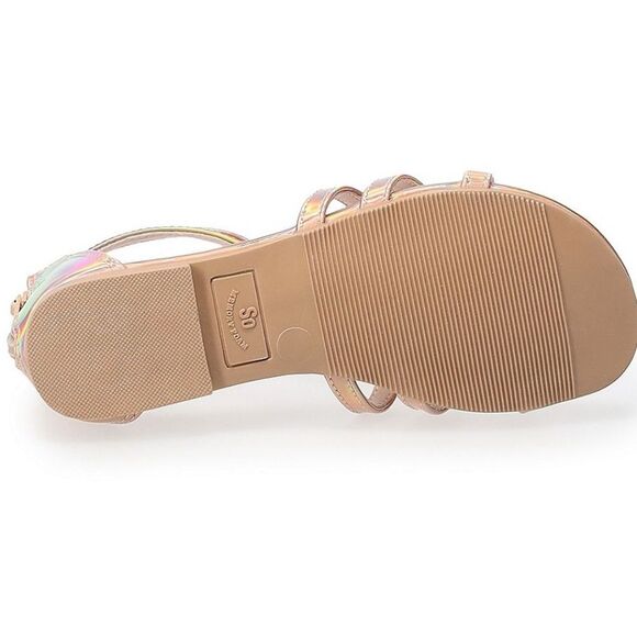 SO Tangelo girls' gladiator sandals size 3 big kids - Picture 2 of 8